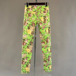 Only Women's Skinny Pants In Lime Size XS